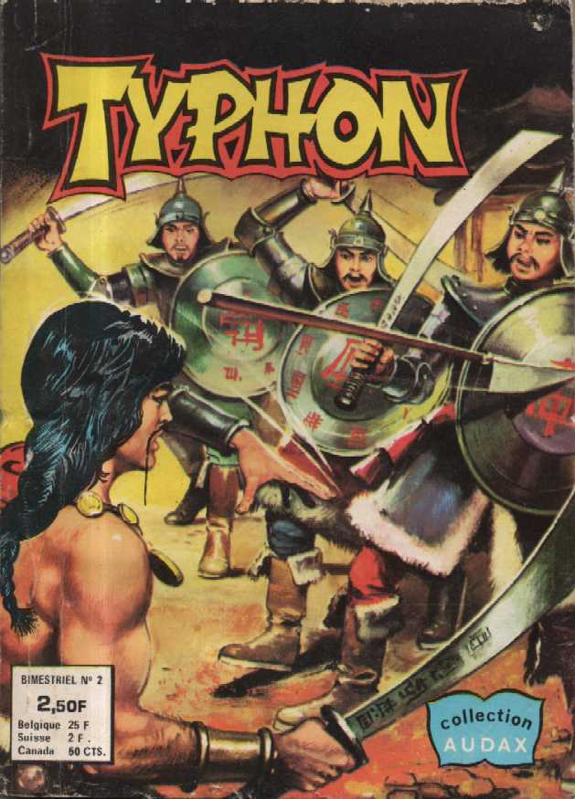 Une Couverture de la Srie Typhon